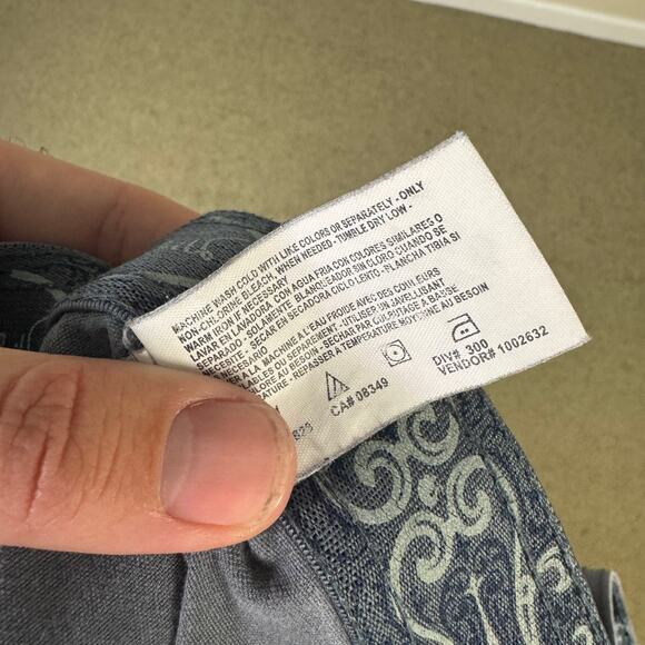 Gloria Vanderbilt Mid Rise Utility Straight Pants US Women's 8 - Picture 6 of 7